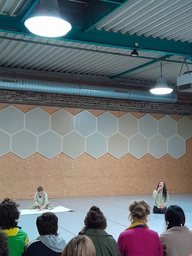 View from the audience